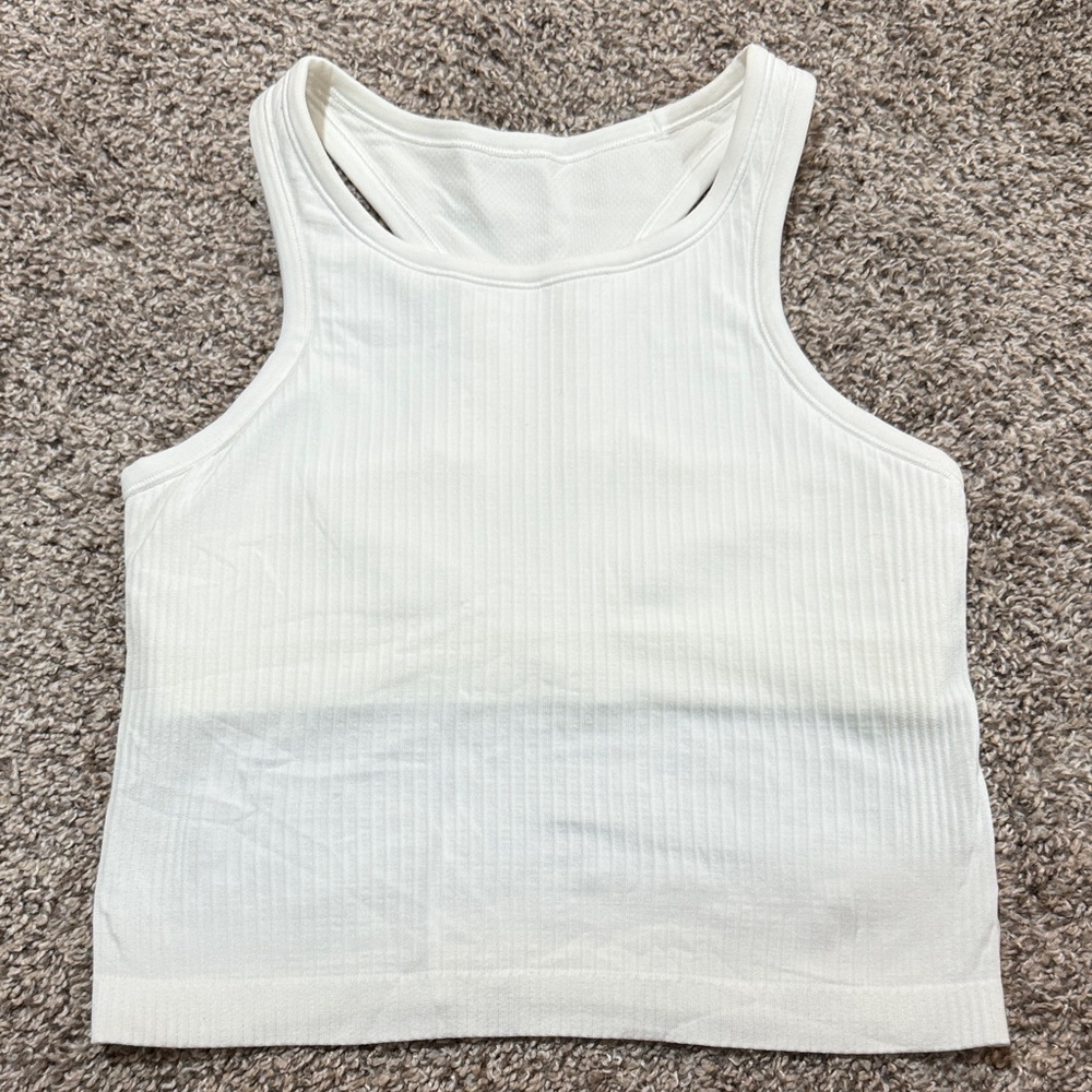Lululemon Ebb to Street Cropped Tank Top